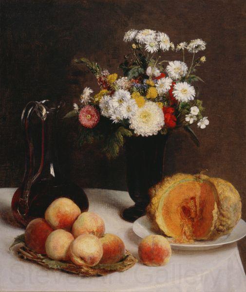 Henri Fantin-Latour Flowers and Fruit